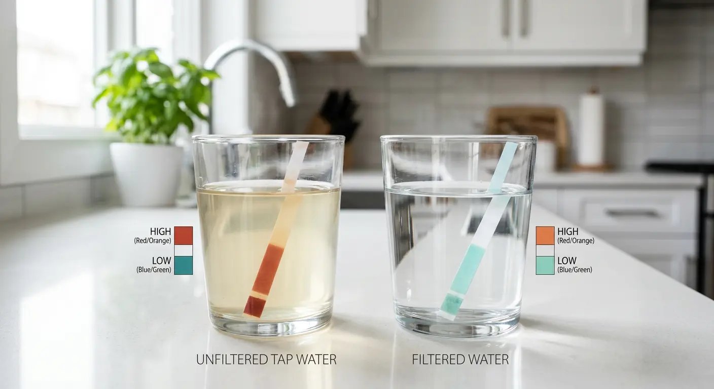 Chlorine water testing comparison